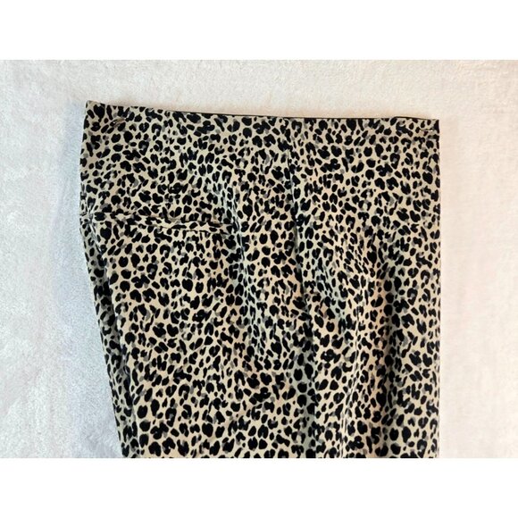 Leopard Print Ankle Pant Skinny Stretch Sz 12 A New Day Cheata High Rise Sexy - Picture 12 of 14